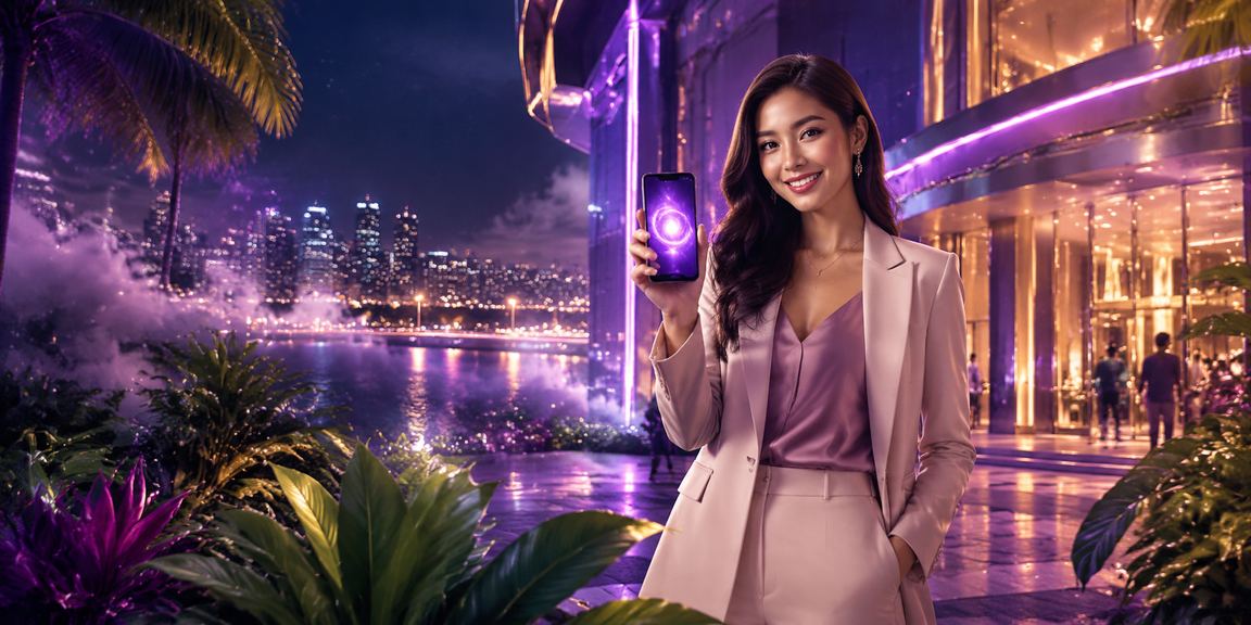 Pengguna Johor menggunakan aplikasi kasino untuk mengurus deposit dan ganjaran VIP dari telefon