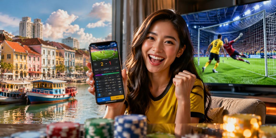 Pengguna Penang bermain permainan meja kasino dari telefon pintar mereka dengan selesa dan mudah
